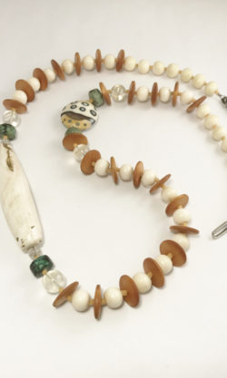 A Chapter From the Silk Road: from Asia, via Europe all the way to Africa – Long Single Strand Necklace